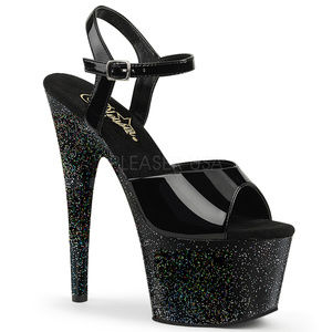 Glitter Platform Stiletto Heel Heel Shoes